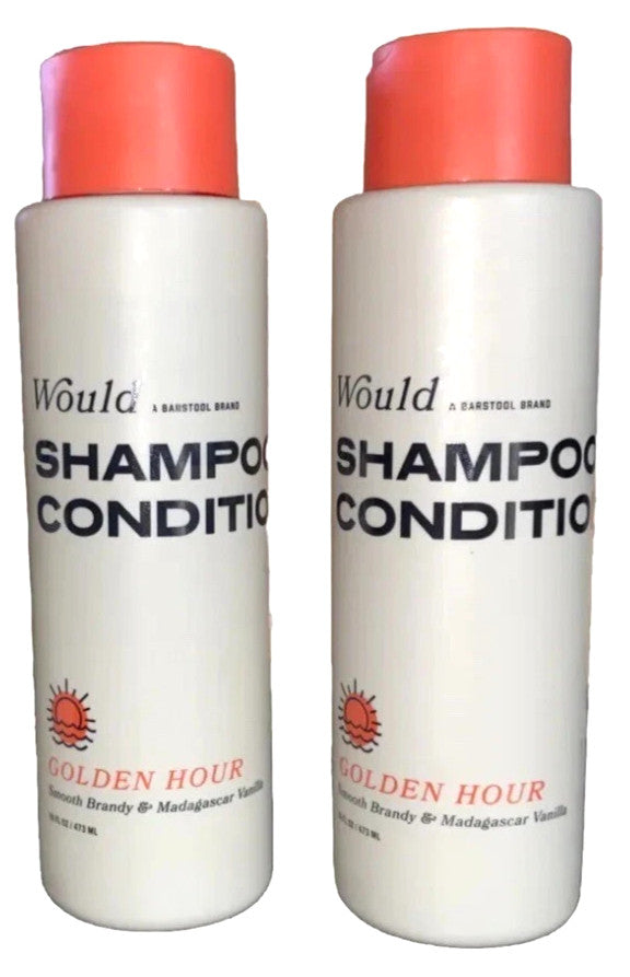 Would Shampoo & Conditioner Set - Golden Hour Madagascar Vanilla 16 oz Each (2 Pack)