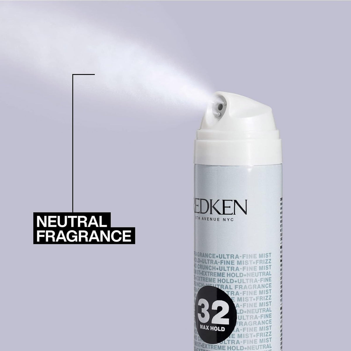 Redken Max Hold Hairspray Extreme Hold 9.1 oz Triple Pure Professional Styling