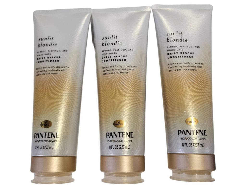 Blonde Hair Conditioner Toner Set - Revitalizes & Strengthens 3 x 8oz