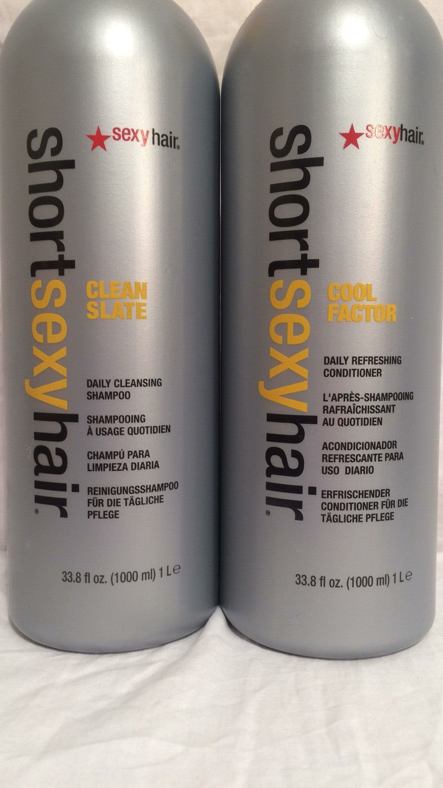 Hair Care Duo Set - 33.8 Oz Shampoo & Conditioner for Daily Refreshing
