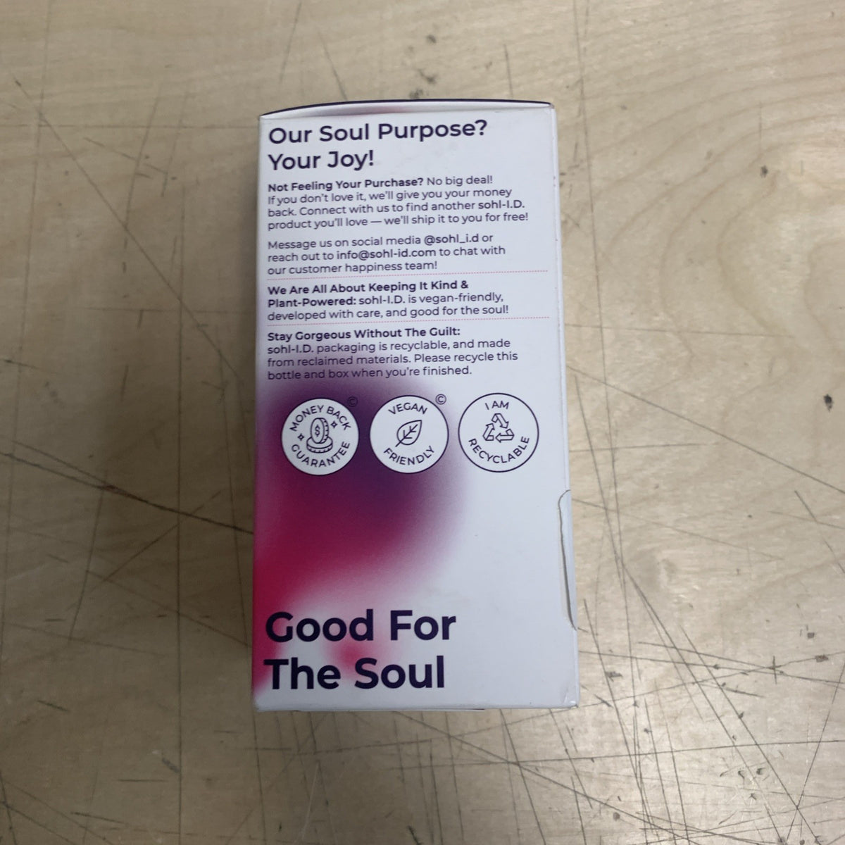 Hair Serum with Vitamins for Dry & Damaged Hair Treatment - Sohl-I.D.