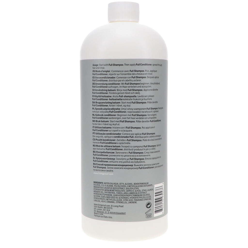 Living Proof Full Conditioner 32 oz - Volumizing, Sulfate Free, Silicone Free