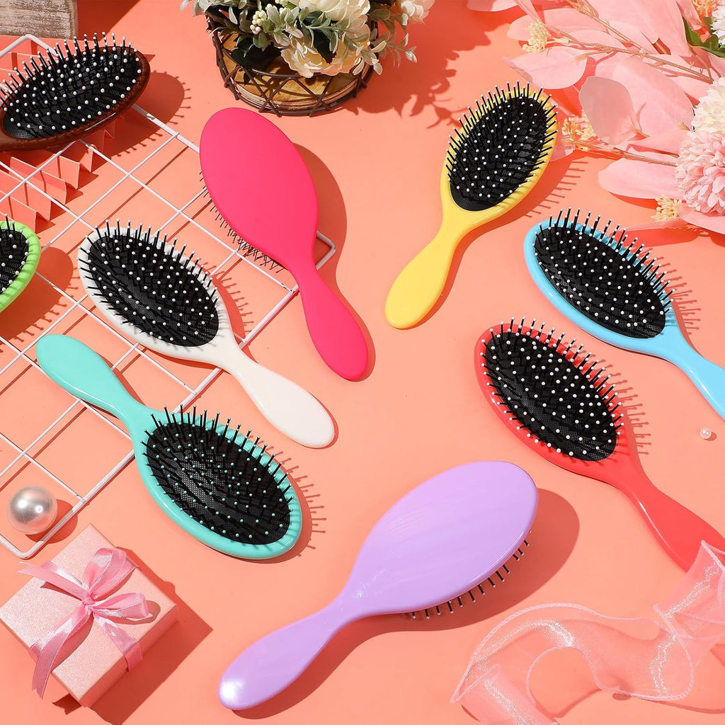 Travel Detangling Hair Brushes Set - 30 Pack for Women, Portable & Comfortable