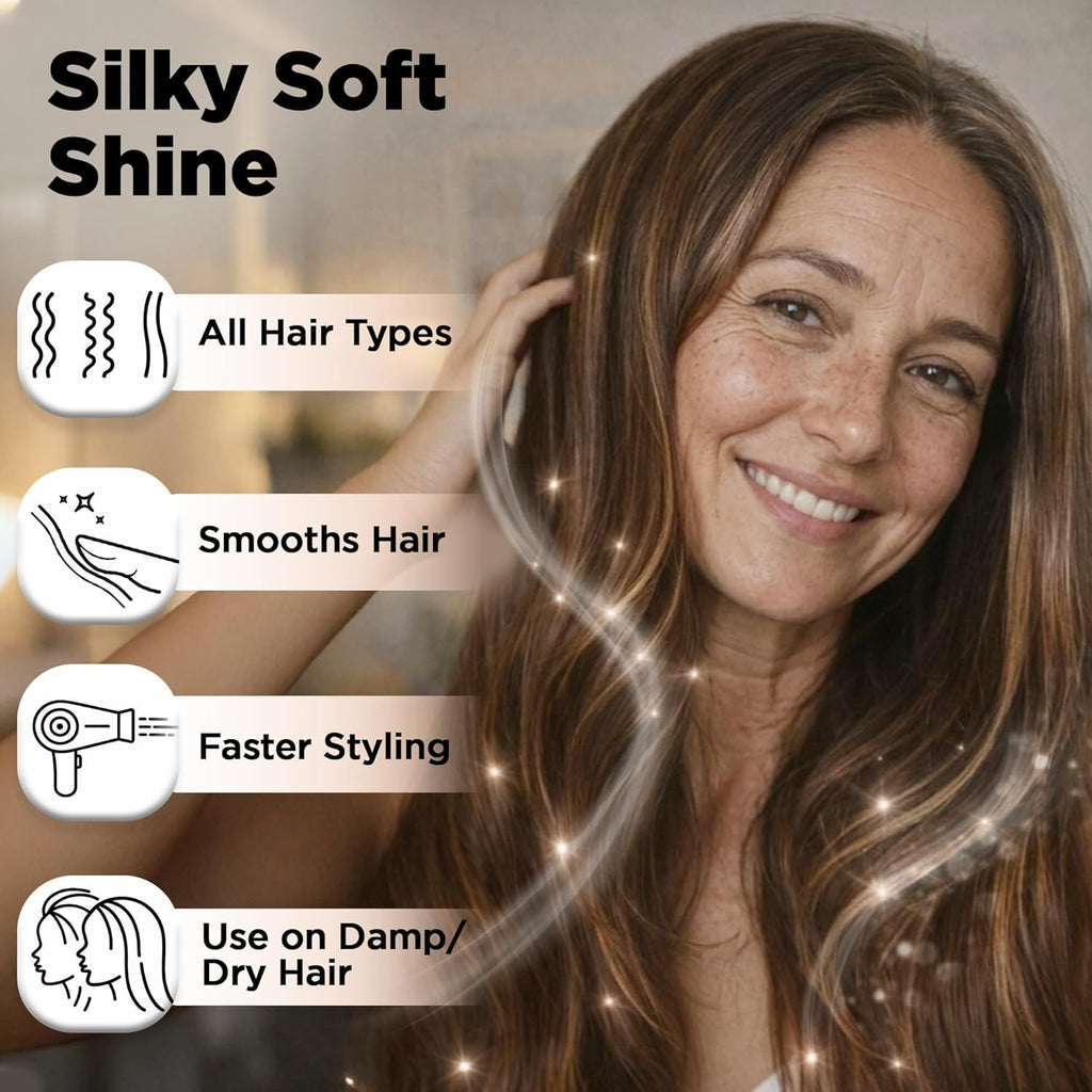 Herstyler Argan Oil Hair Repair Serum for Frizz Control & Shine - Pack of 2