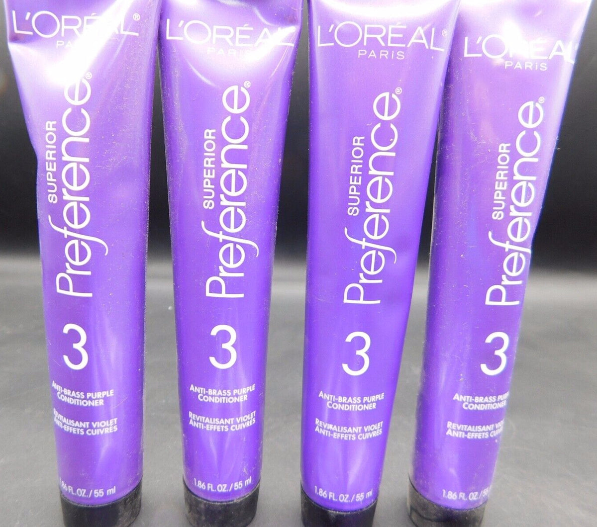 Loreal Anti-Brass Purple Conditioner for Color Care 1.86oz - Pack of 7
