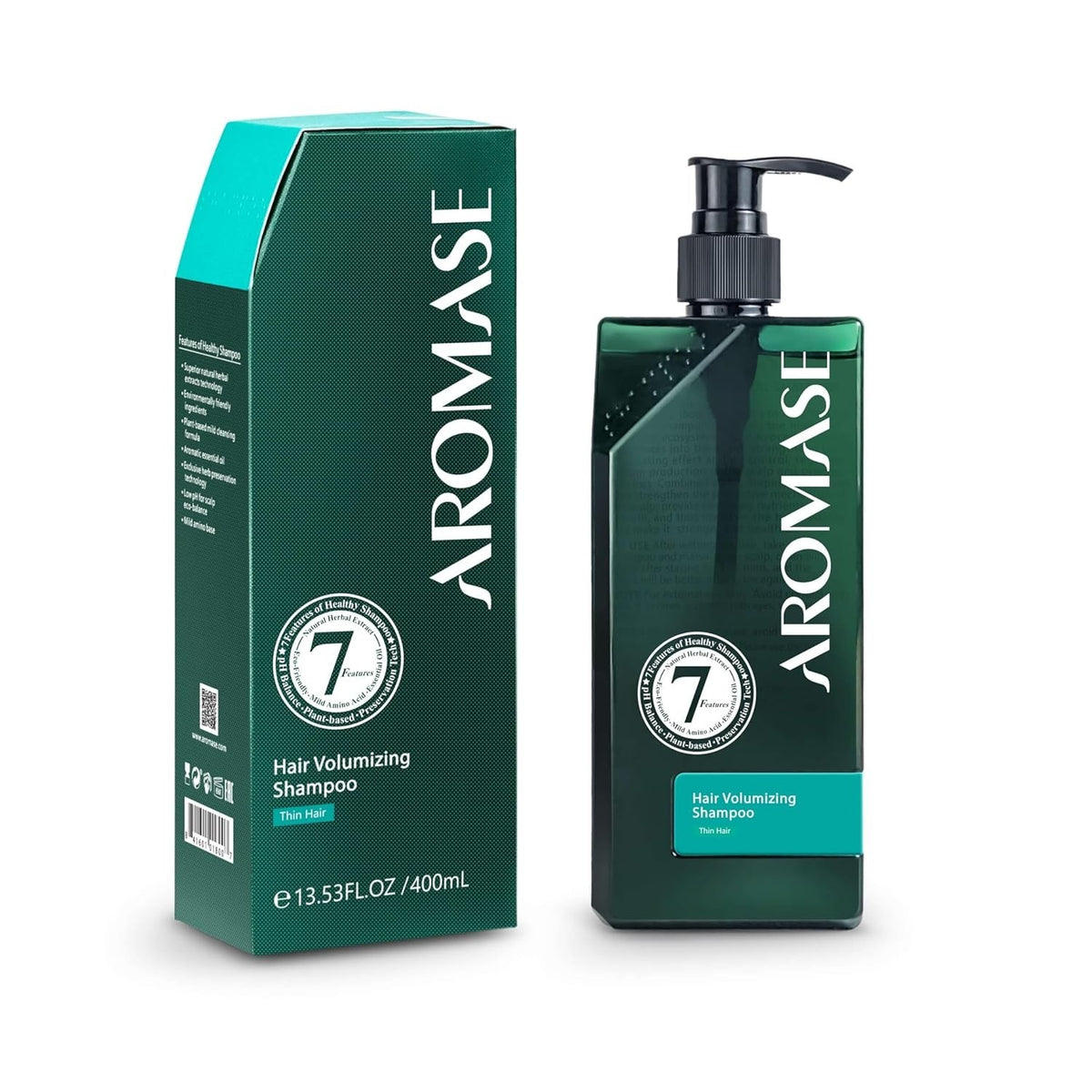 Volumizing Shampoo for Thin Hair - Unisex, Sulfate & Paraben Free, 13.53 oz