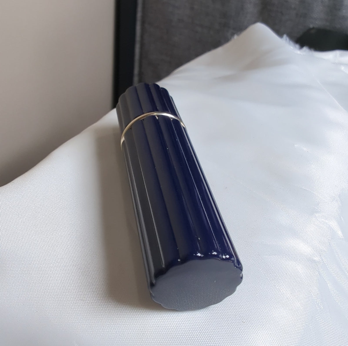 Estee Lauder All Day Lipstick Aegean Coral Full Size - Rare Blue Container