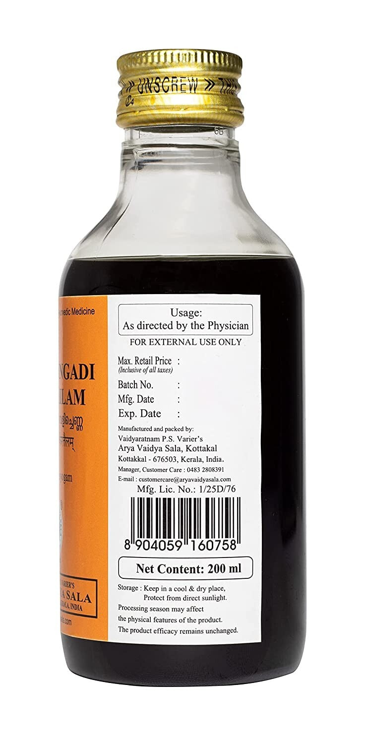 Ayurvedic Hair Oil for Hair Care and Dandruff Treatment - 200ML Bottle