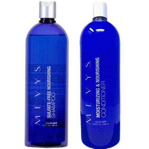 Sulfate-Free Nourishing Shampoo & Conditioner Set for Color-Treated Hair 33.8 oz