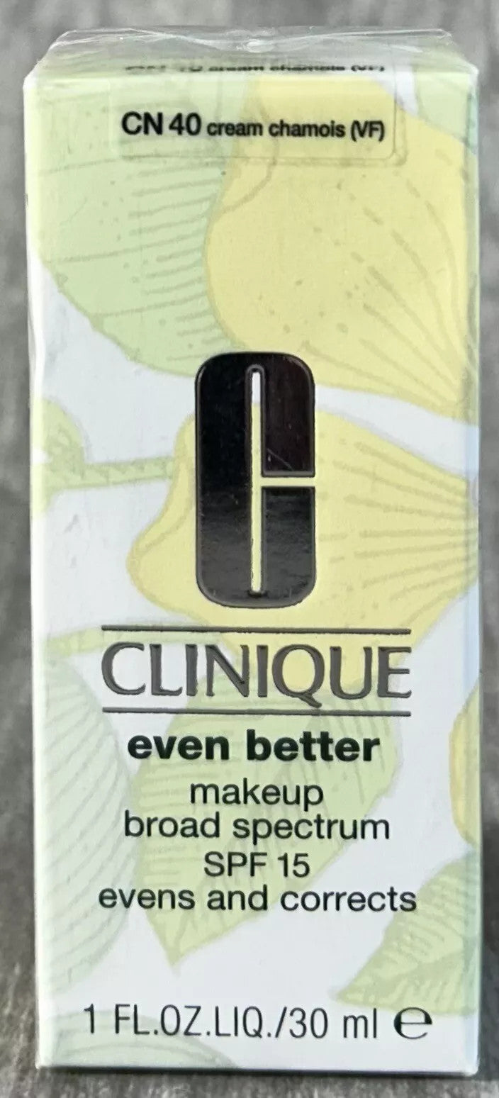Clinique Even Better Makeup SPF 15 Foundation - Broad Spectrum, Hydrating, Natural Finish