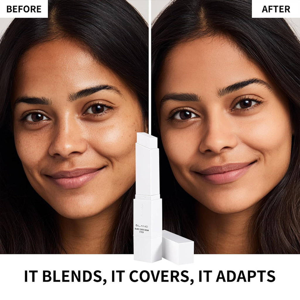 Color Changing Foundation Stick with Brush - Light Skin Tone