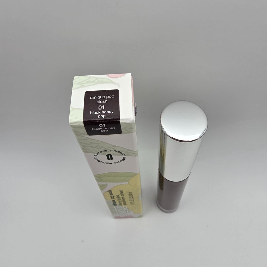 Clinique Lip Gloss 01 Black Honey Pop, Creamy, Plush, 3.4 ml
