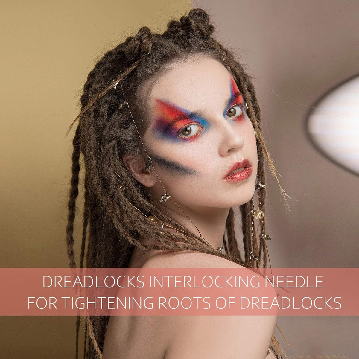 Sisterlocks Locking Tool Set for Locs Interlocking & Braiding Silver