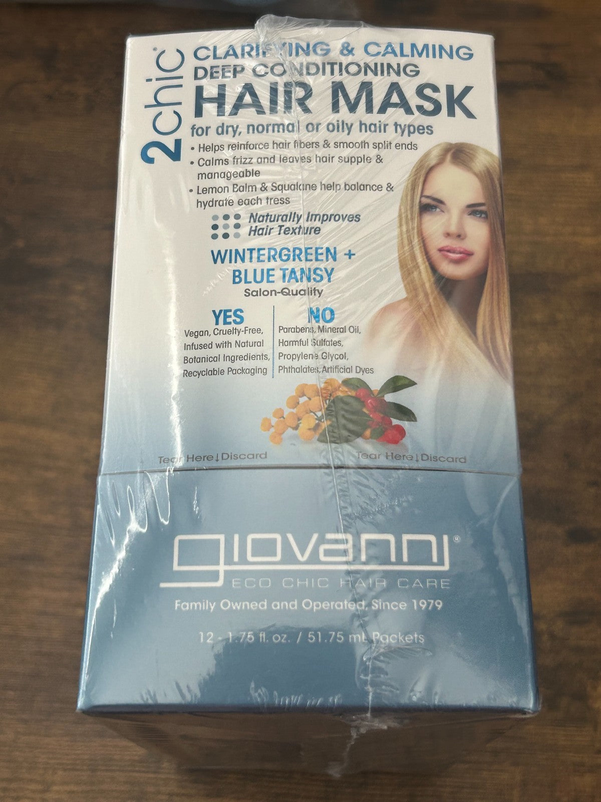 Deep Conditioner Hair Mask for Moisturizing & Clarifying - Case of 12