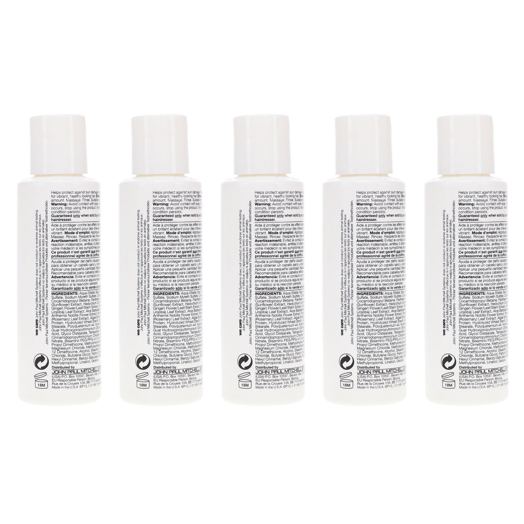 Paul Mitchell Color Protect Daily Shampoo 3.4 oz 5 Pack - Sulfate & Paraben-Free