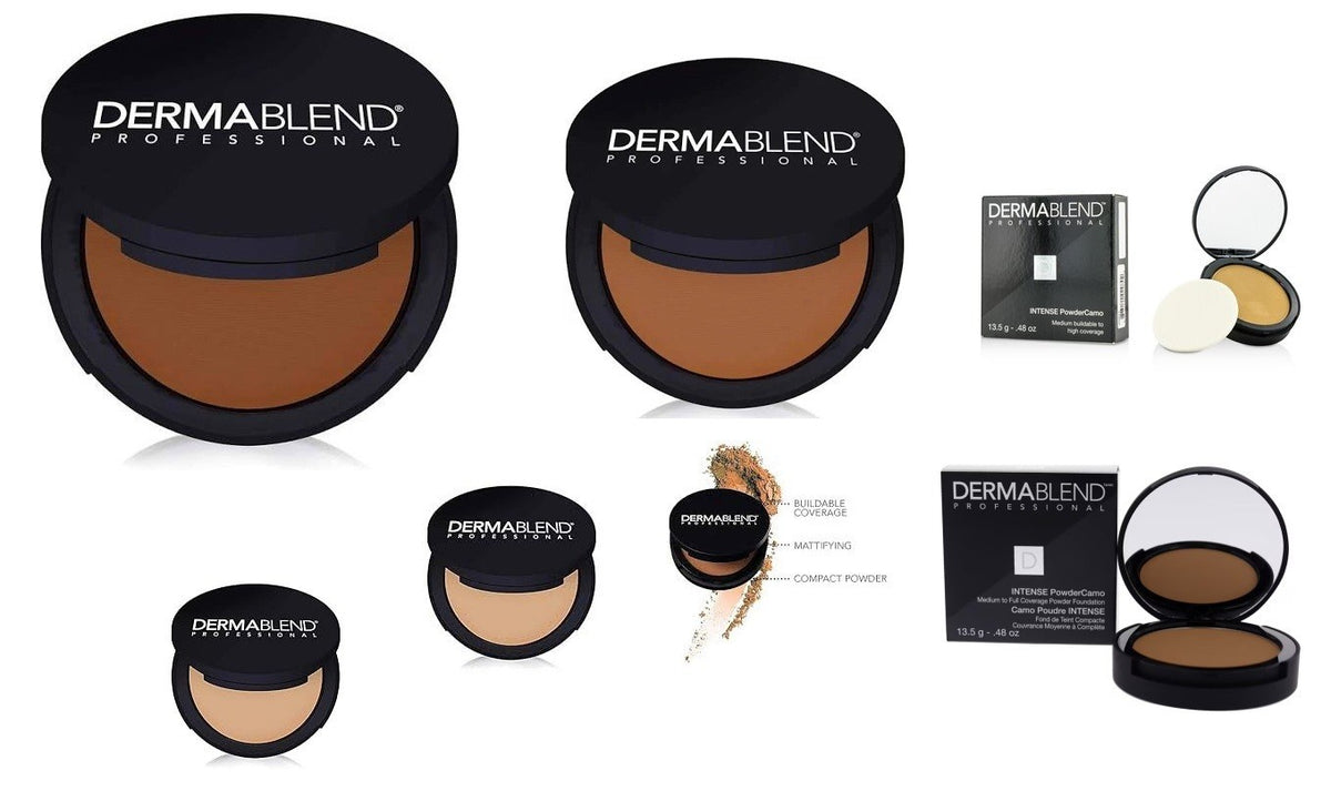 Dermablend Intense Powder Camo Matte Foundation for Full Coverage Honey