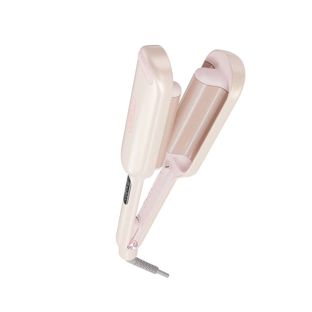 Hair Waver with Deep W-Shaped Design - Champagne Pink