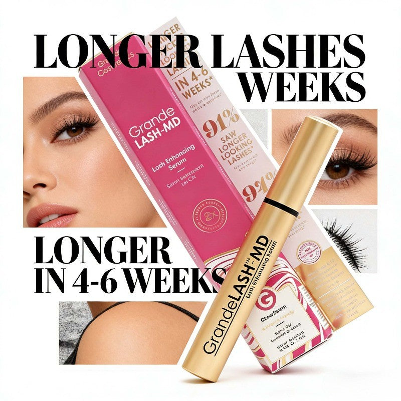 Grande Lash-MD Lash Enhancing Serum 4ML - 6 Month Supply for Longer Eyelashes
