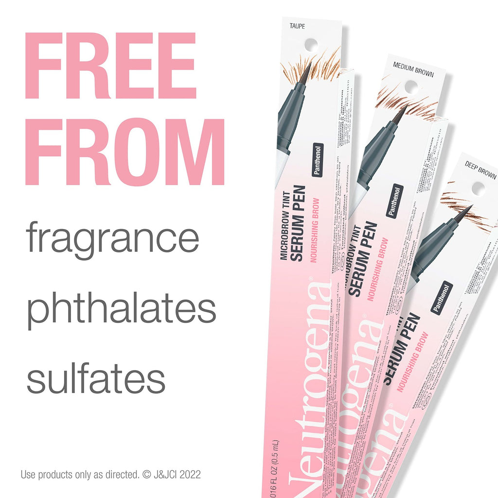 Neutrogena Microbrow Tint Serum Pen for Natural-Looking Brows - Taupe