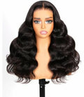 20 Inch Body Wave Glueless Human Hair Wig with Pre-Plucked Hairline