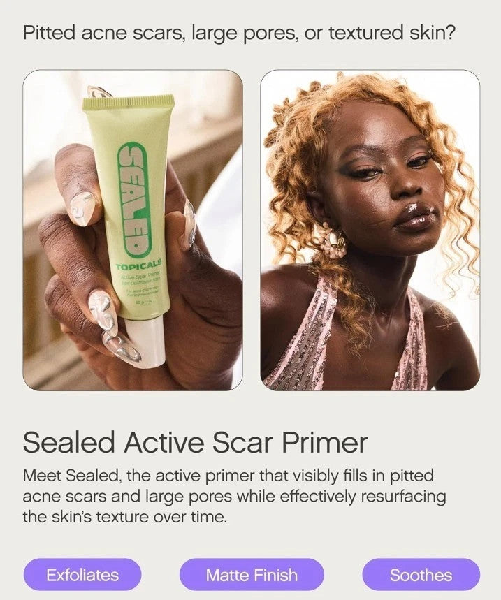 Active Scar and Pore Filling Primer - Lightweight Face Makeup Base 1 Fl Oz