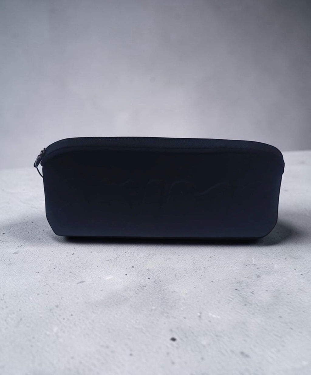 Waterproof Neoprene Cosmetic Bag with Embossed Logo - 12 Inch Clutch