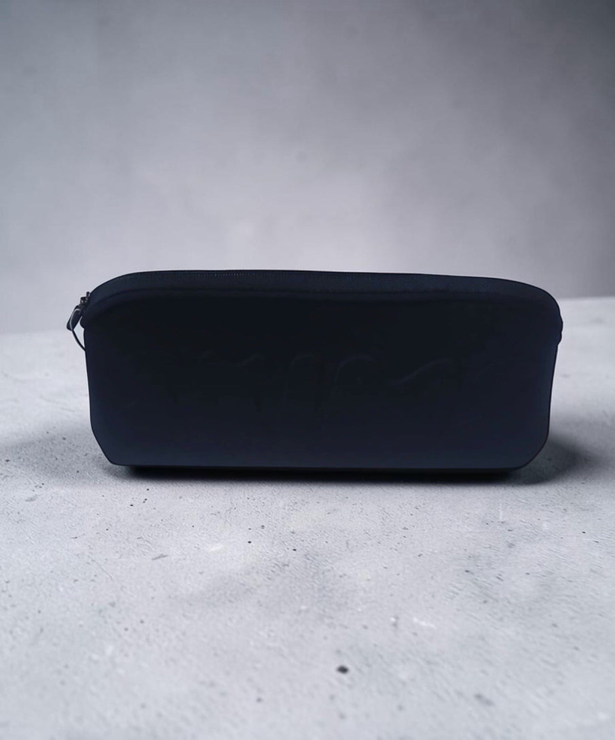Waterproof Neoprene Cosmetic Bag with Embossed Logo - 12 Inch Clutch