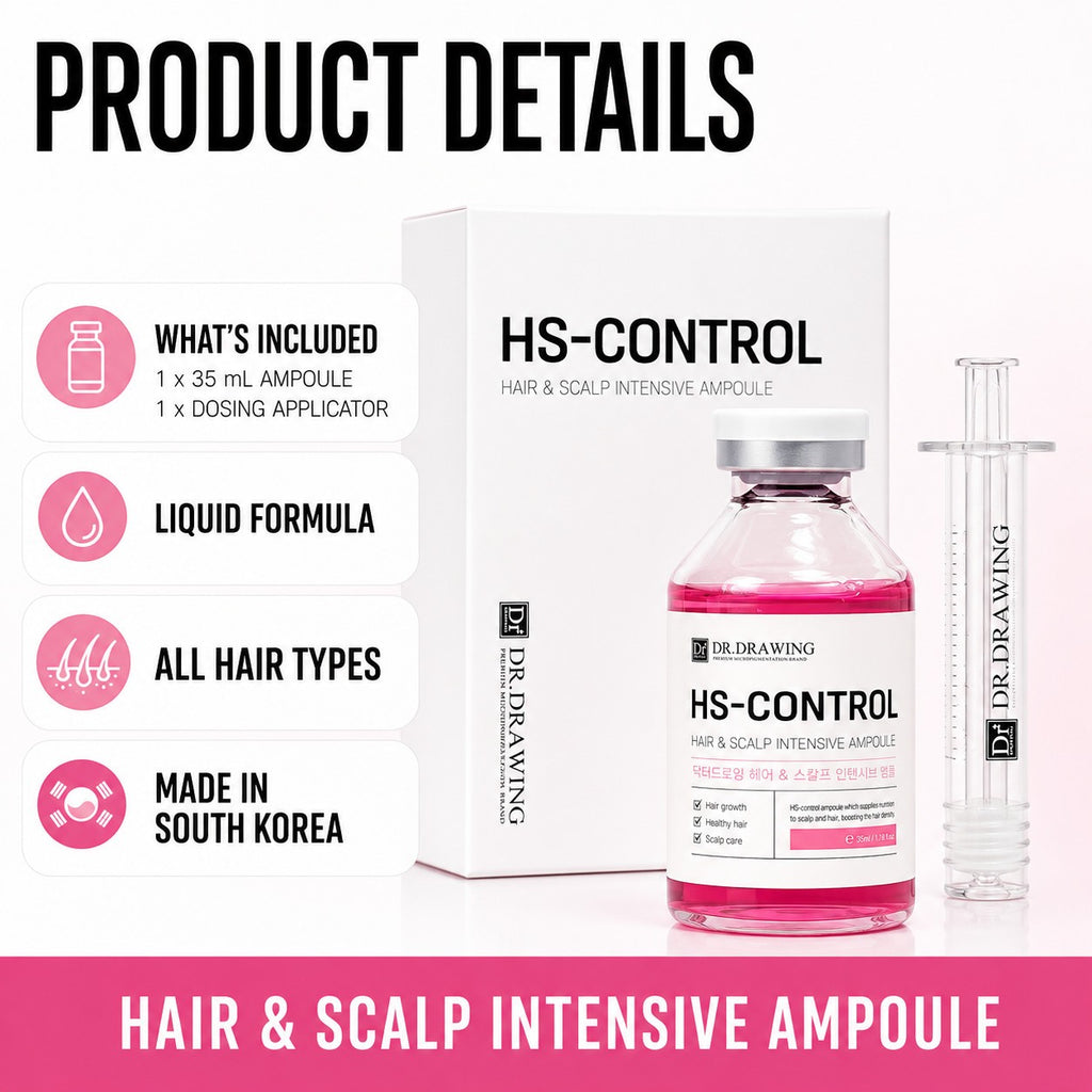 Hair Loss Prevention Serum for Scalp & Follicle Care - Korean Formula