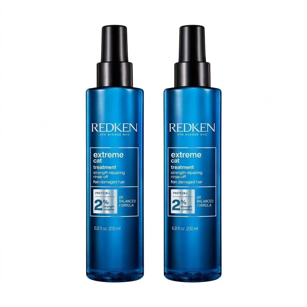 Redken Extreme CAT Anti-Damage Protein Hair Treatment 6.8 oz - Pack of 2