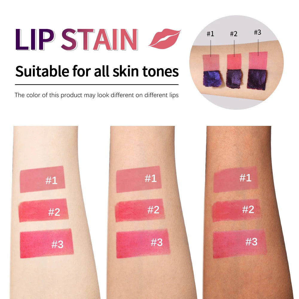 Long Lasting Waterproof Lip Stain - Transfer Proof Pink Lip Tint