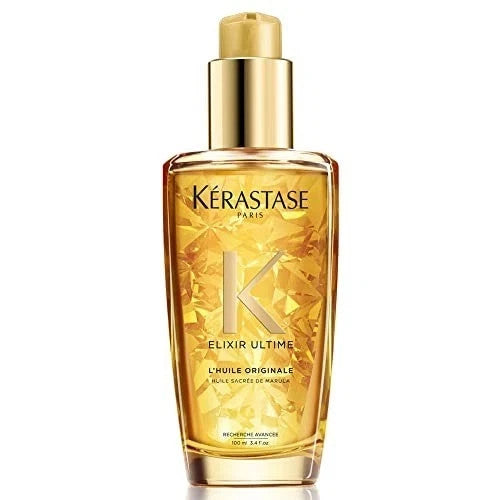 Kérastase Elixir Ultime Beautifying Hair Oil 3.4oz - Shine & Frizz Control