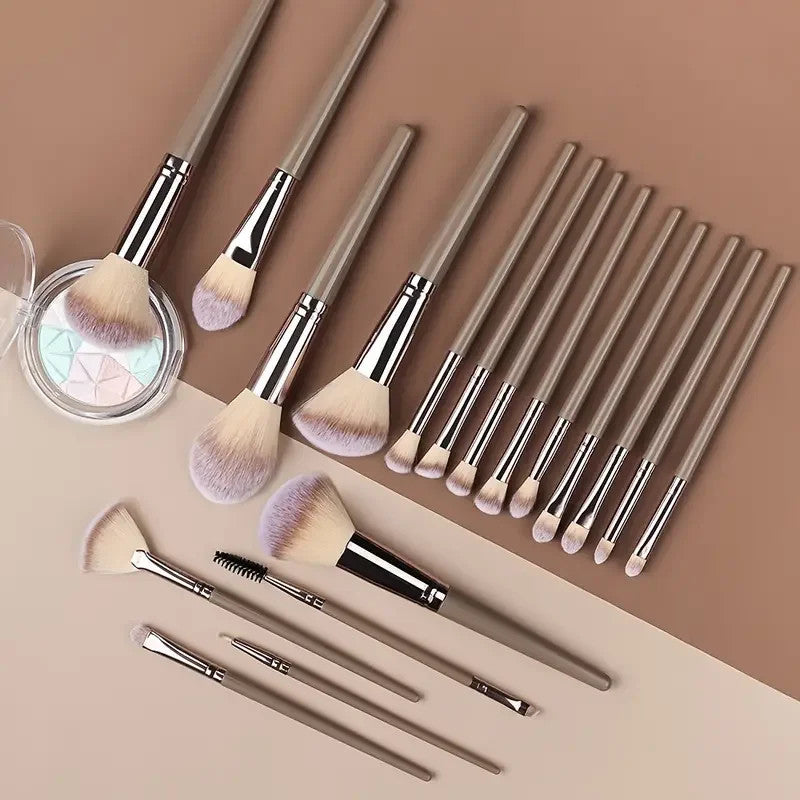 Makeup Brush Set 3-20Pcs Soft Fluffy Face Eye Cosmetic Tools Hypoallergenic