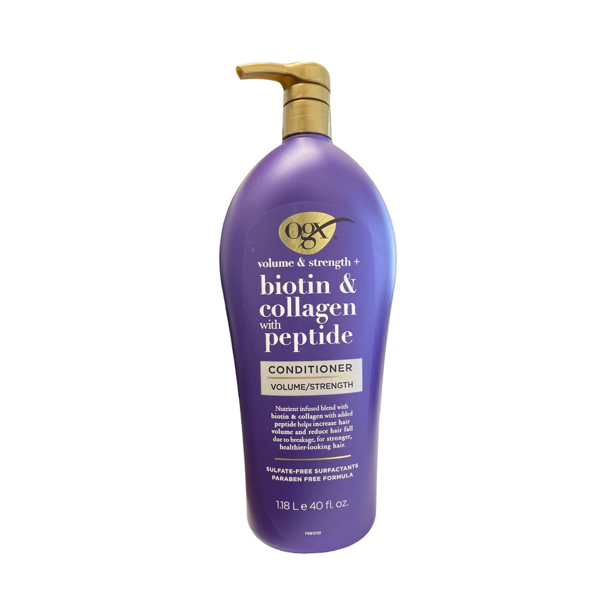 Volumizing & Strengthening Hair Conditioner with Biotin & Collagen - 40 Fl Oz