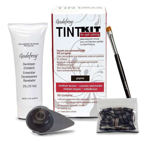 Hair Color Tint Kit for Gray Coverage — Up to 6 Weeks, 20 Applications