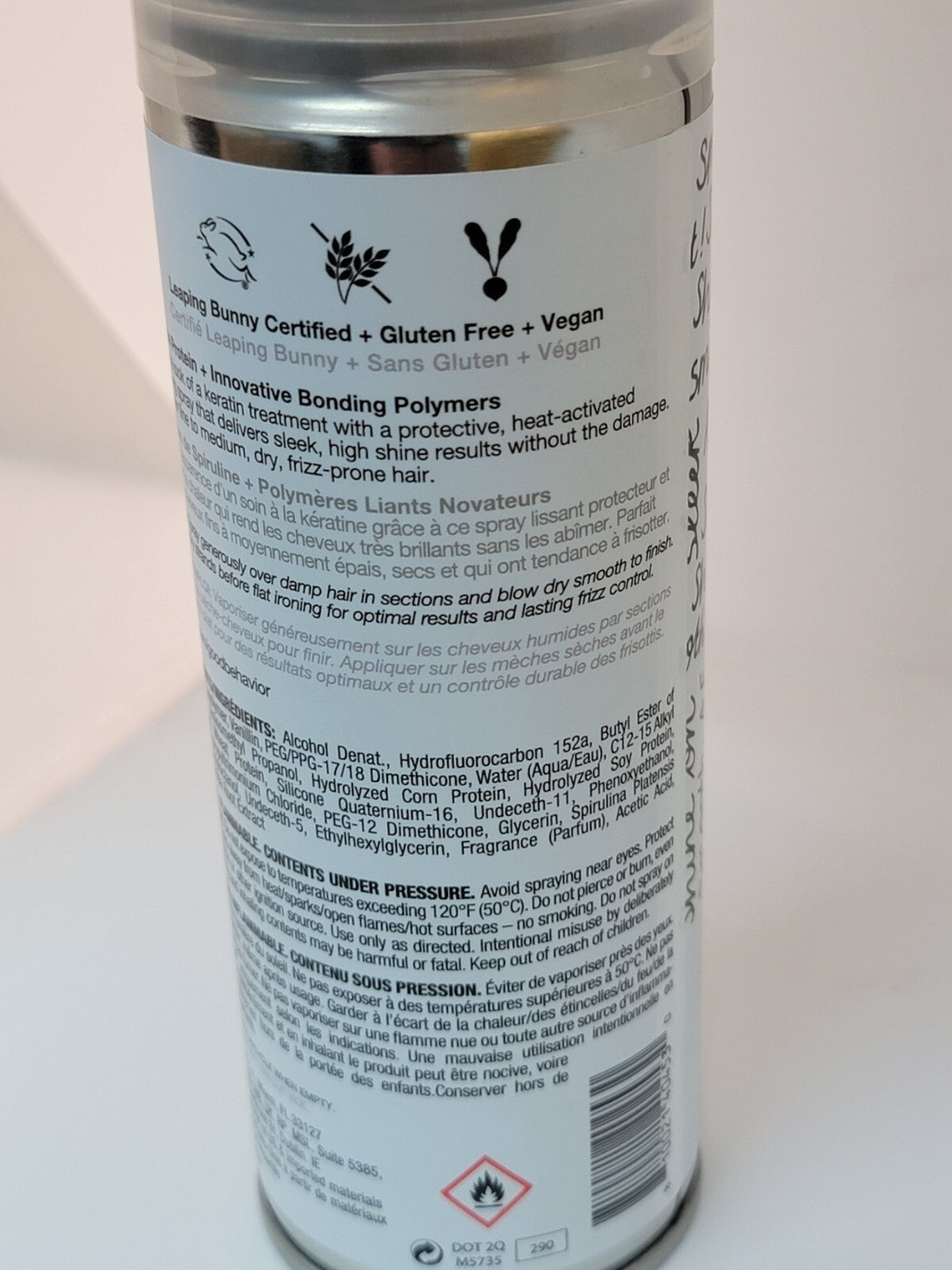 IGK Good Behavior Spirulina Protein Smoothing Hair Spray 5.6 Oz