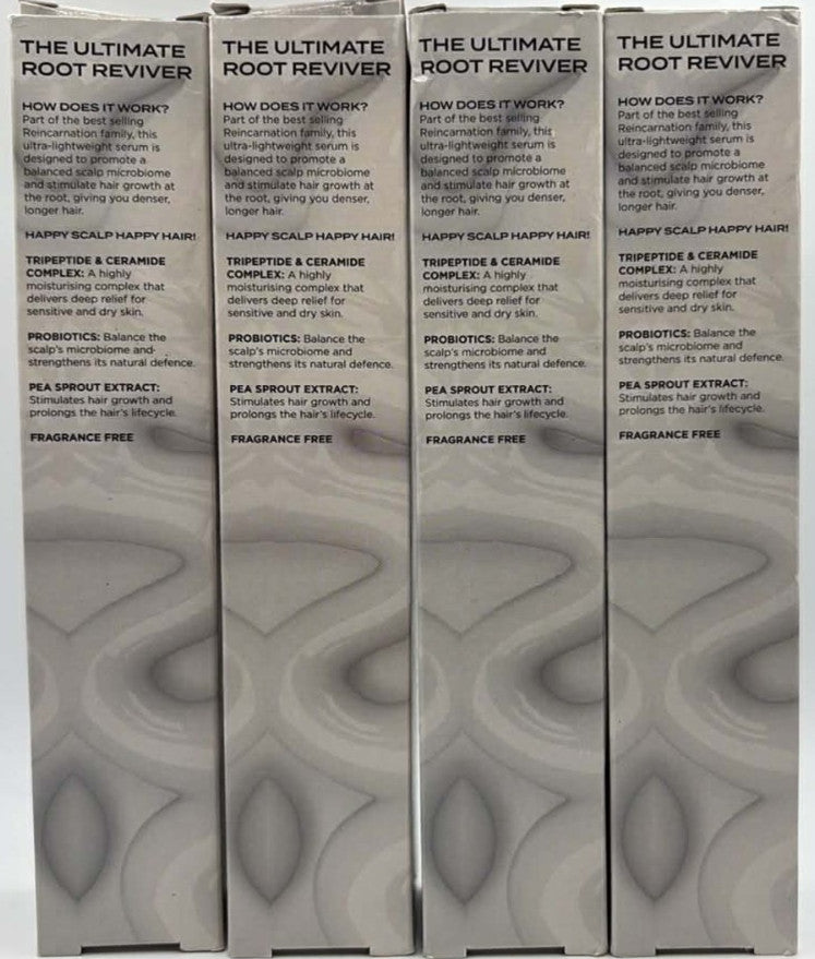 Hair Serum Set - Reincarnation Scalp Treatment for Healthy Hair Growth - 4 Pack