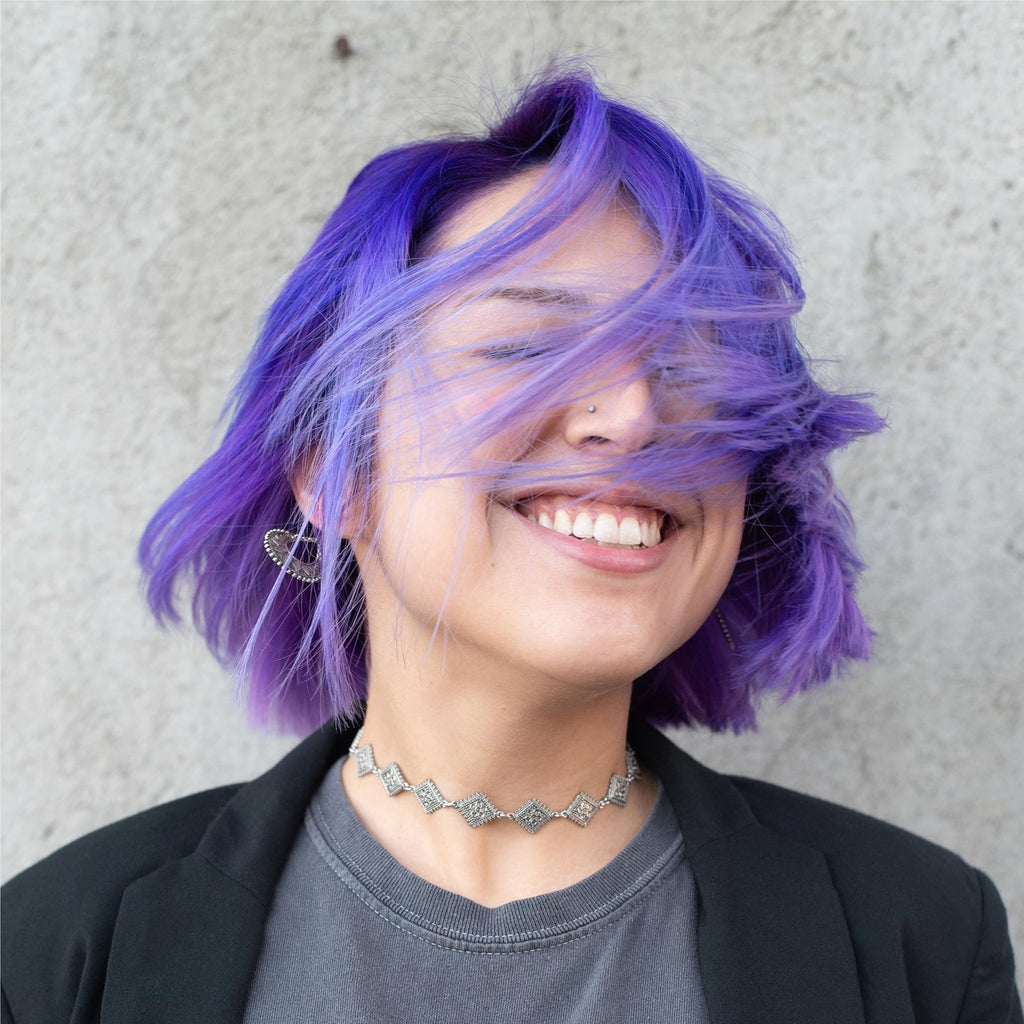 Semi-Permanent Hair Color Light Purple 4oz - Vibrant & Nourishing