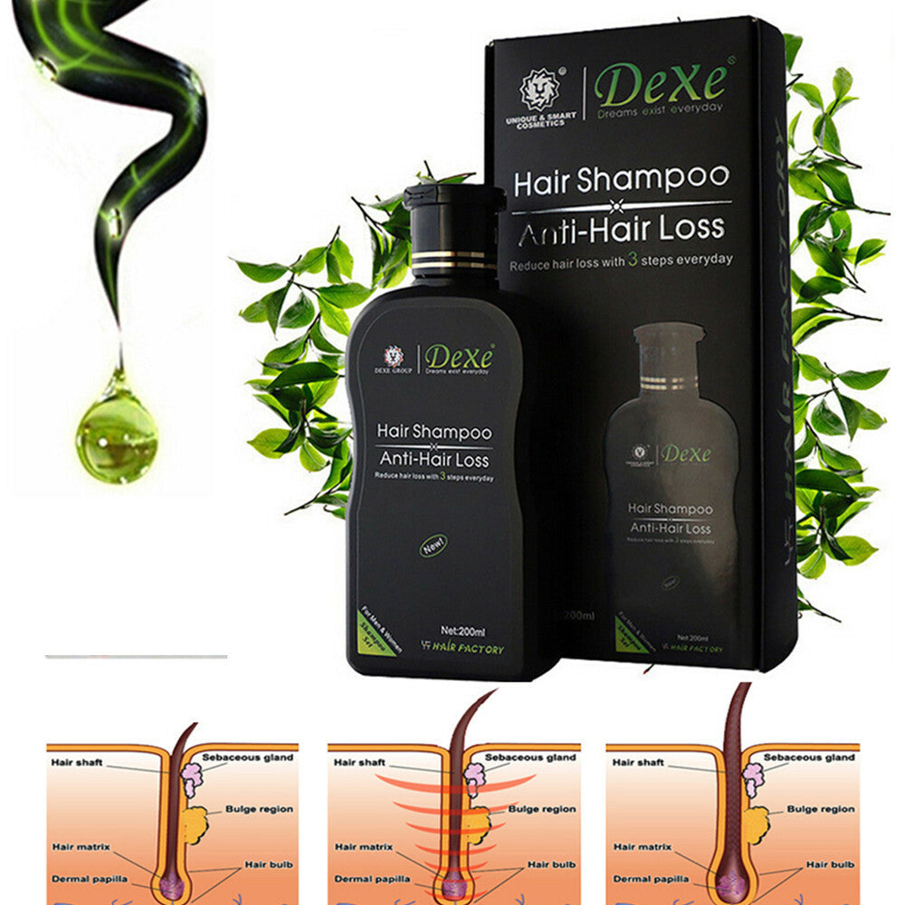 Anti-Hair Loss Shampoo for Men & Women - Herbal Hair Regrowth 200ml