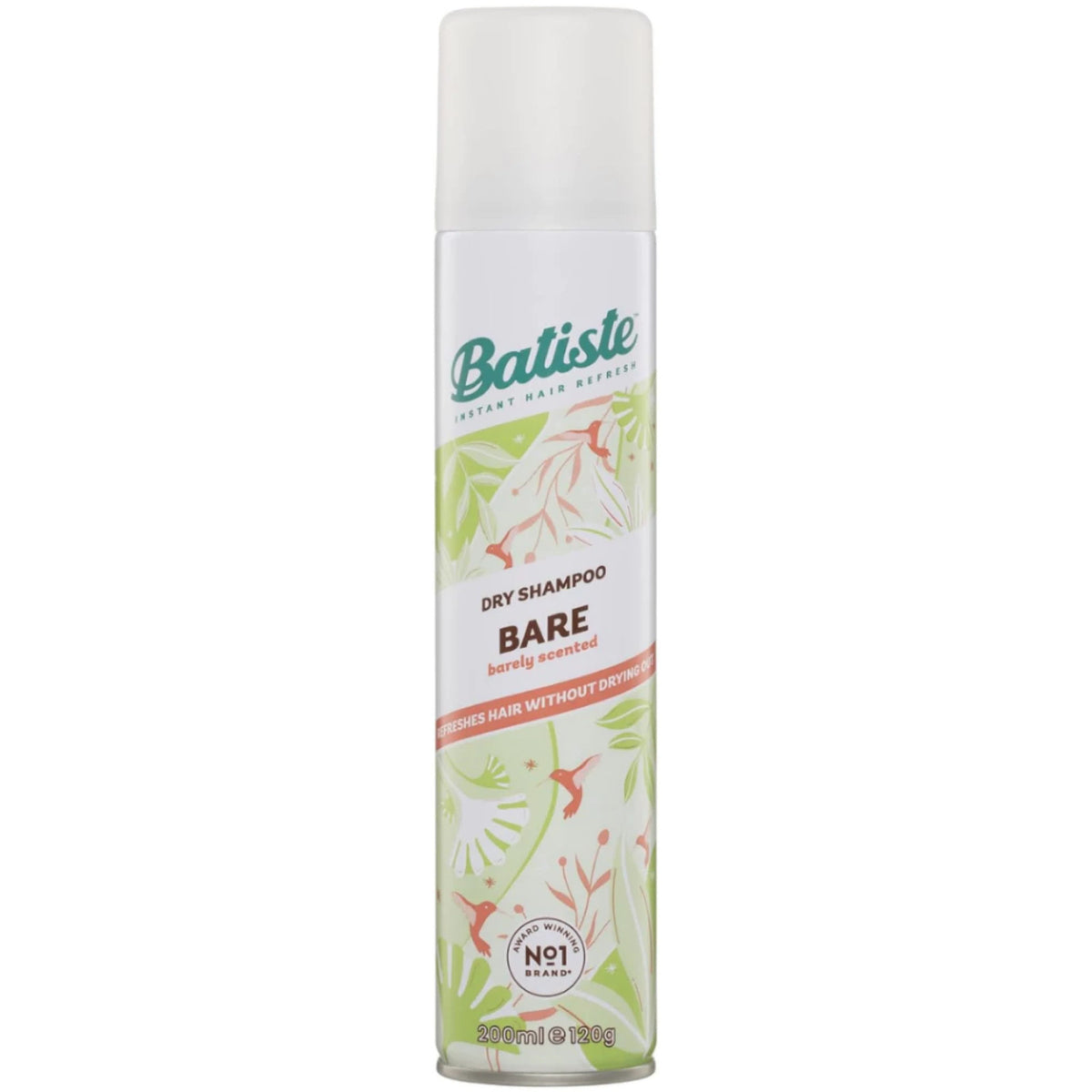 6-Pack Dry Shampoo for Hair Refresh & Volume - Bare Scent 200ml