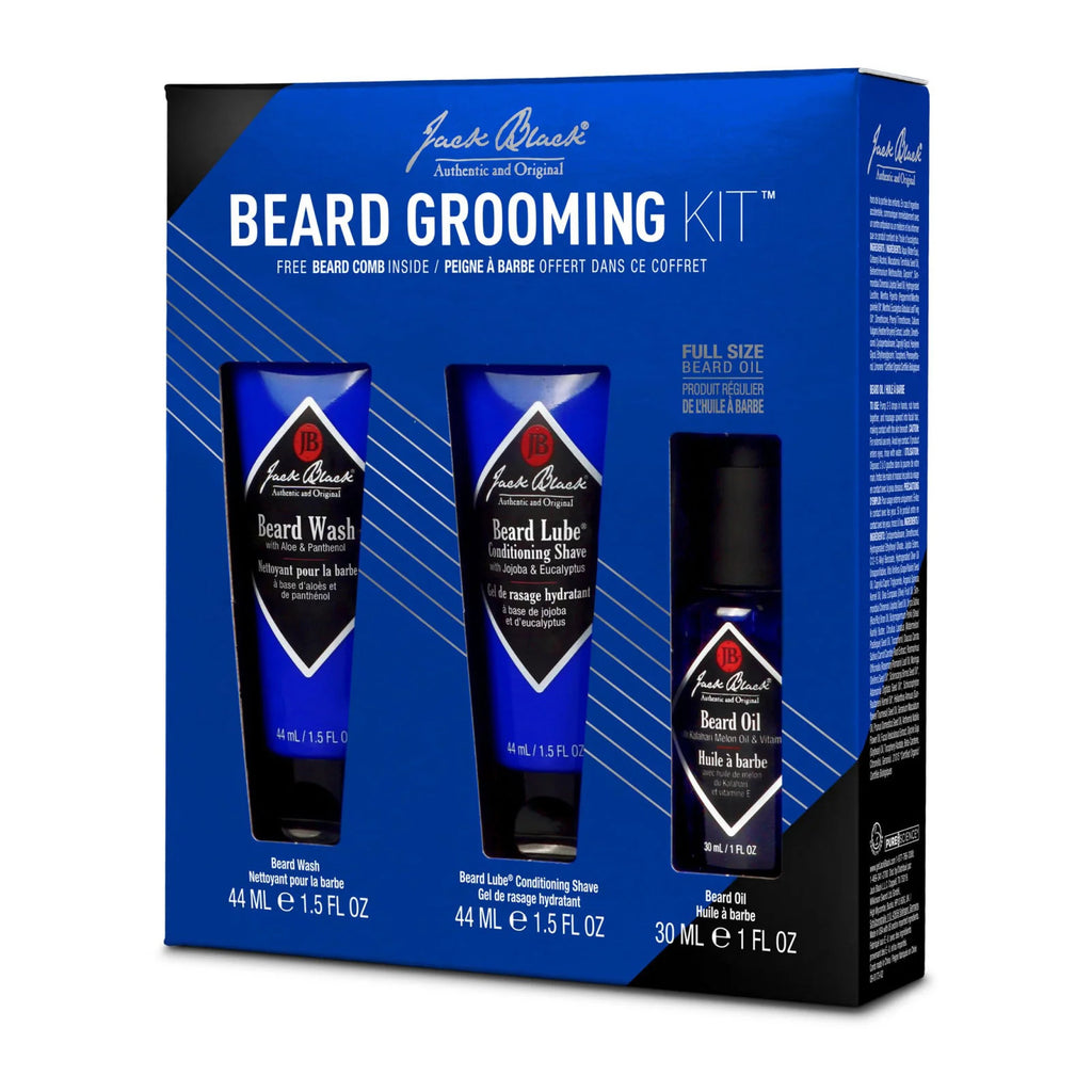 Men's Beard Grooming Kit with Combs & Accessories - Premium Quality