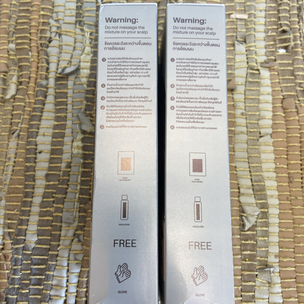 Organic Hair Color Cream No.390 Ash Grey - 2 Pack