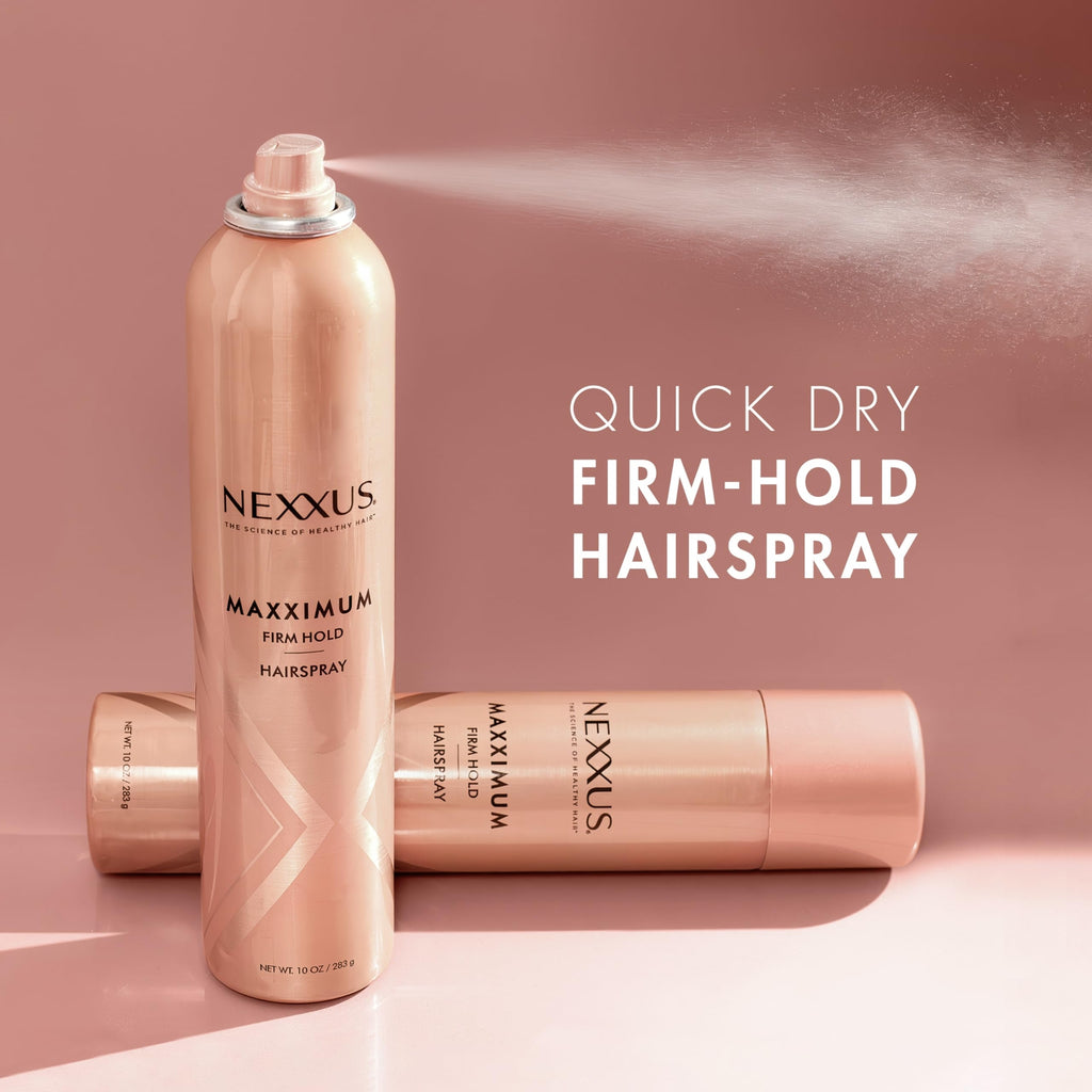 Nexxus Maximum Finishing Mist Hair Spray - Strong Hold & Shine, 10 oz