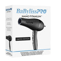 BaBylissPRO Nano Titanium Ionic Hair Dryer - Limited Edition, 2000W