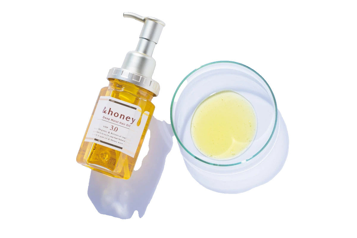 & Honey Deep Moist Hair Oil Step 3.0 - 2-Pack Bundle for Dry & Damaged Hair