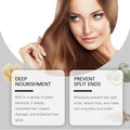 Hair Serum for Dry Frizzy Hair Nourishing Leave-in Treatment Smoothing Shine