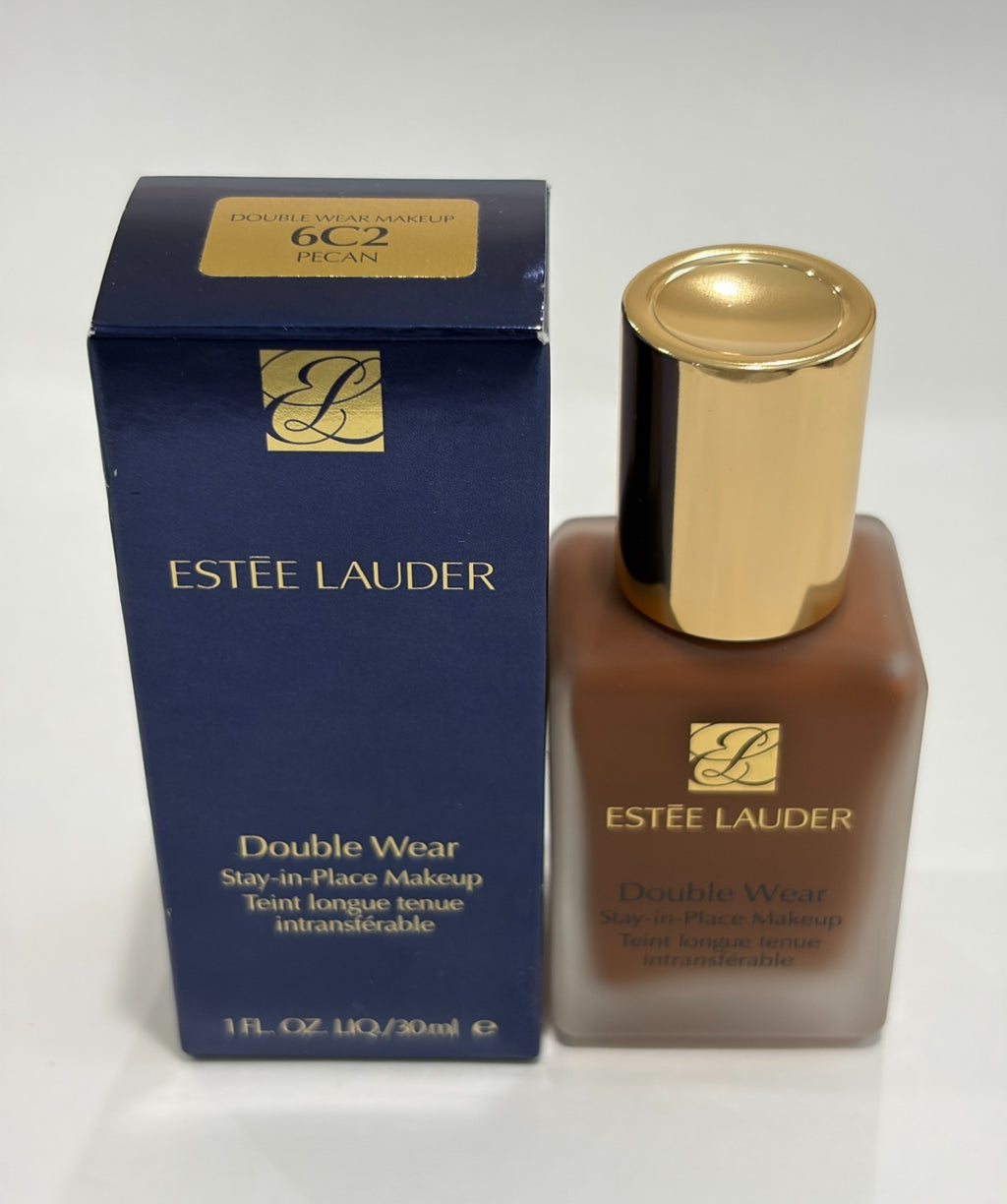 Estee Lauder Double Wear Stay-In-Place Makeup 6C2 Pecan - 1 fl oz (30 ml) NIB