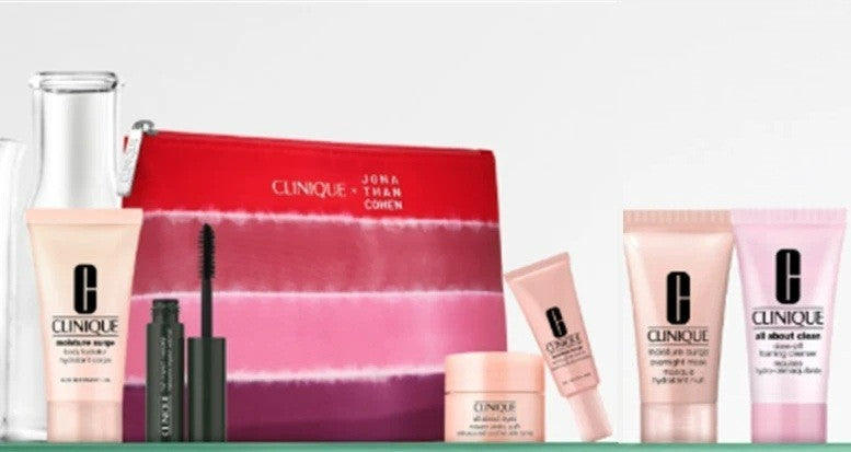 Clinique Gift Set: All About Eyes, Moisture Surge Glow Serum & More