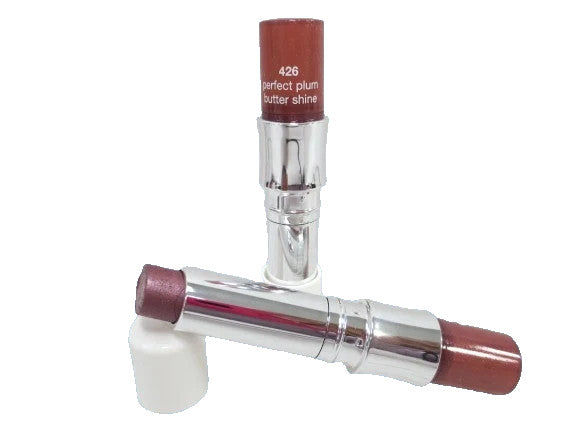 Clinique Butter Shine Lipstick #426 Perfect Plum – White Cap (Pack of 2)