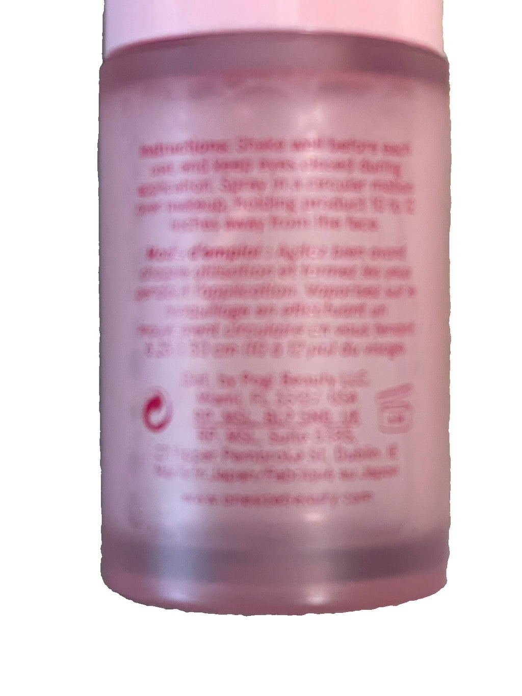 Mini Powder Melt Glass Setting Spray 1oz - Makeup Setting & Finishing Spray