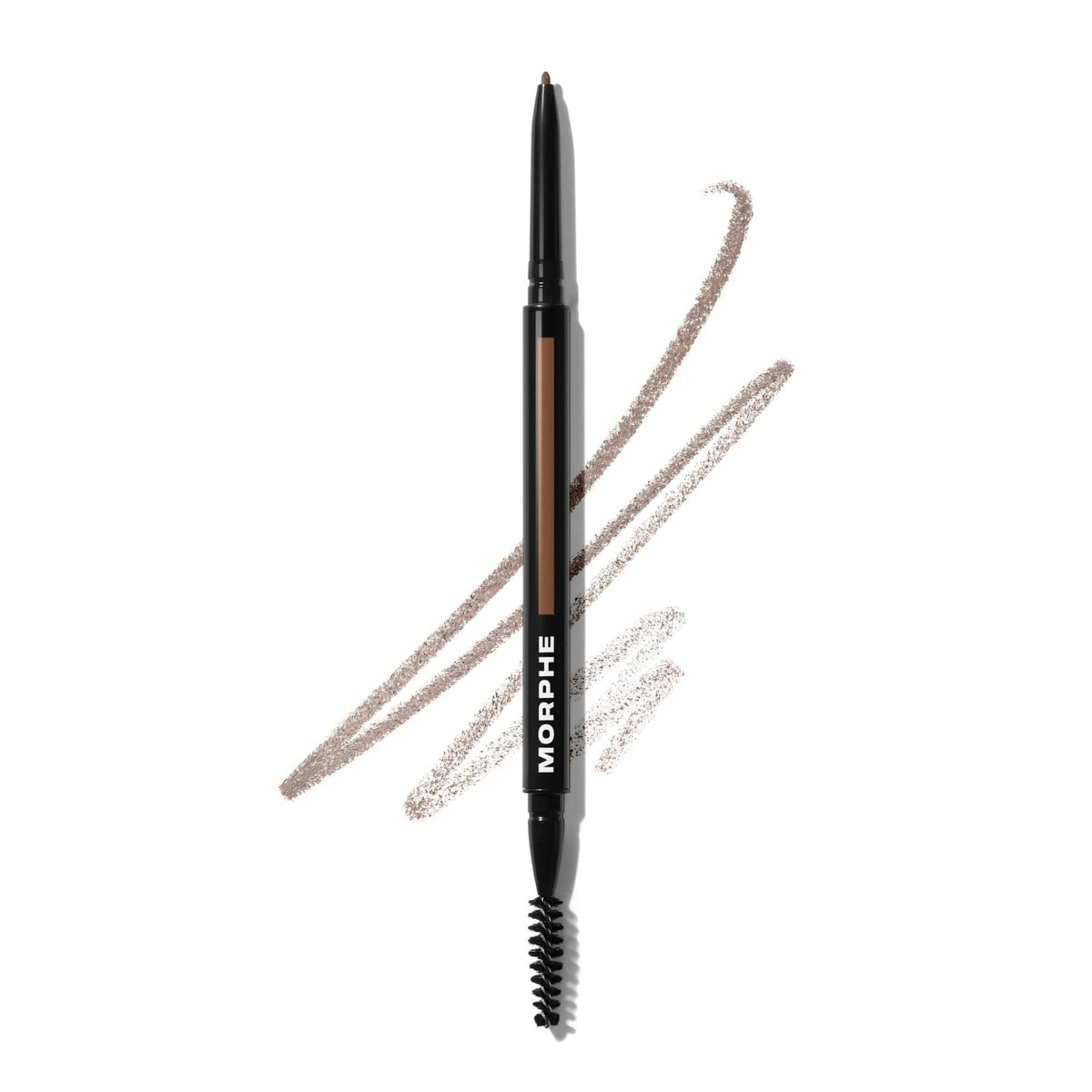 Morphe Micro Dual Eyebrow Pencil - Long-Wear, Precise, Chocolate Mousse